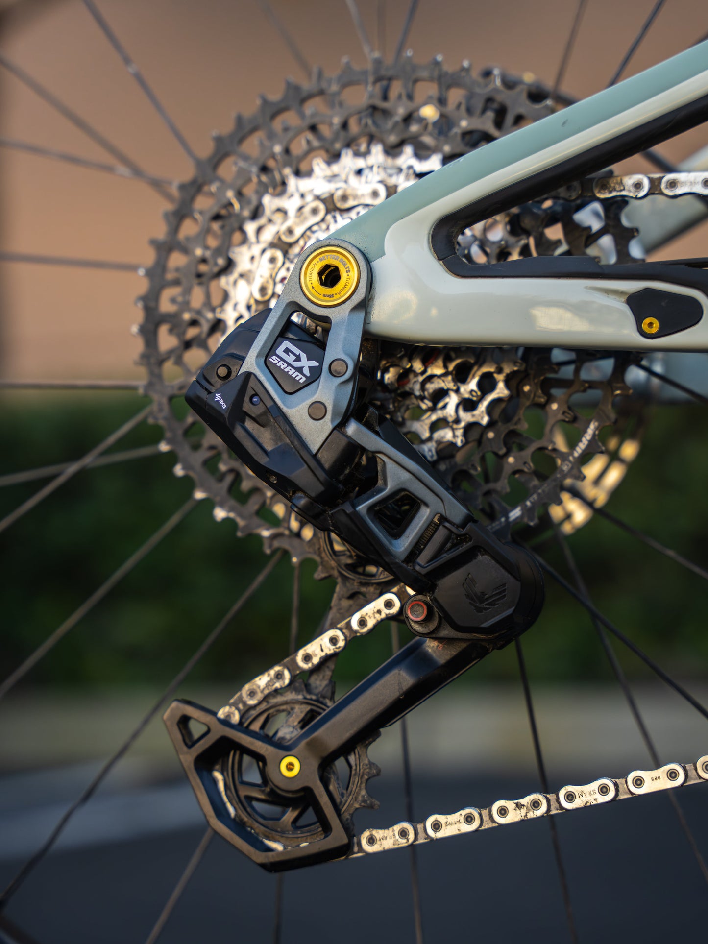 SRAM T-Type Transmission UDH Pivot Bolt - Titanium