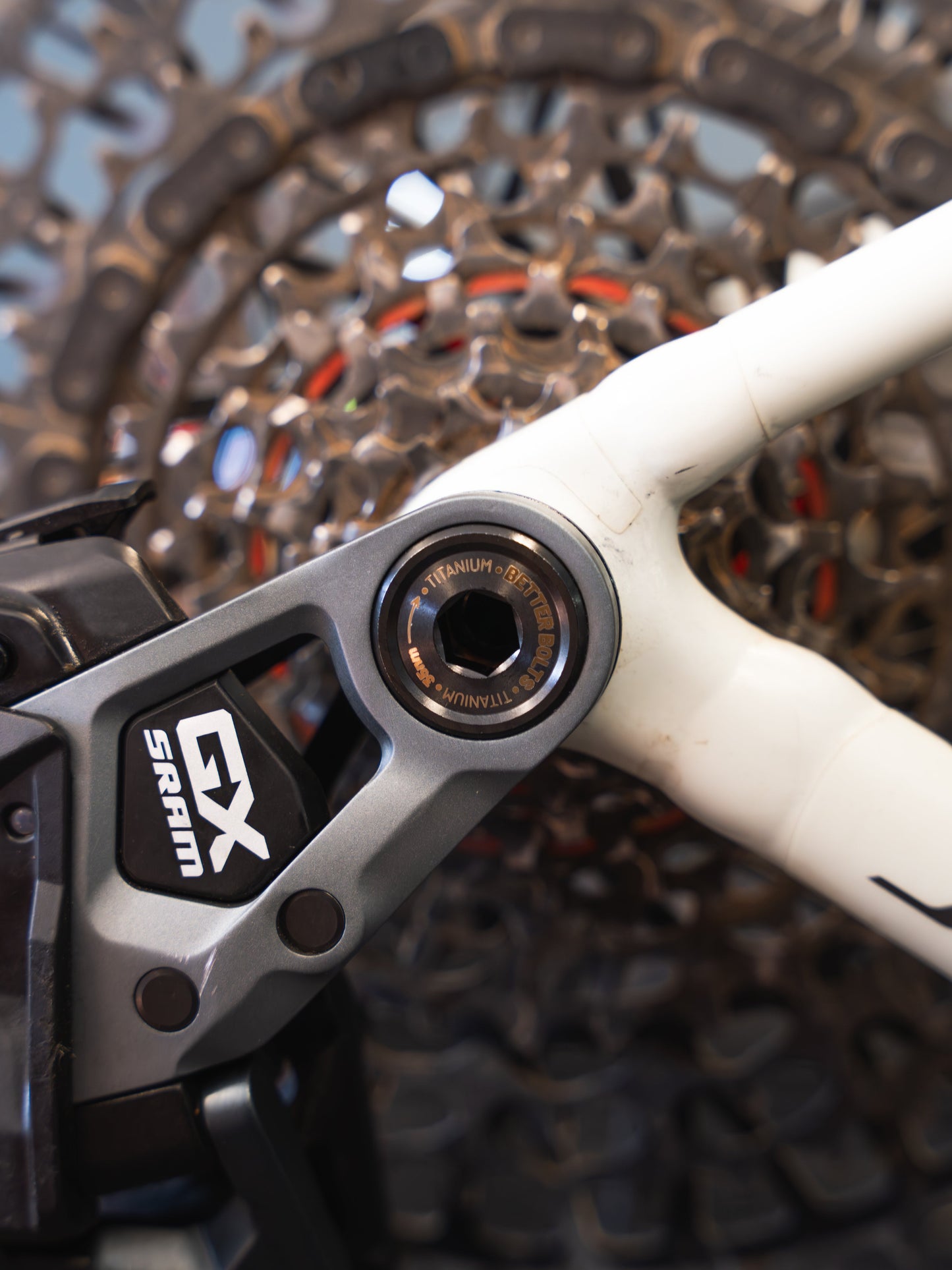 SRAM T-Type Transmission UDH Pivot Bolt - Titanium