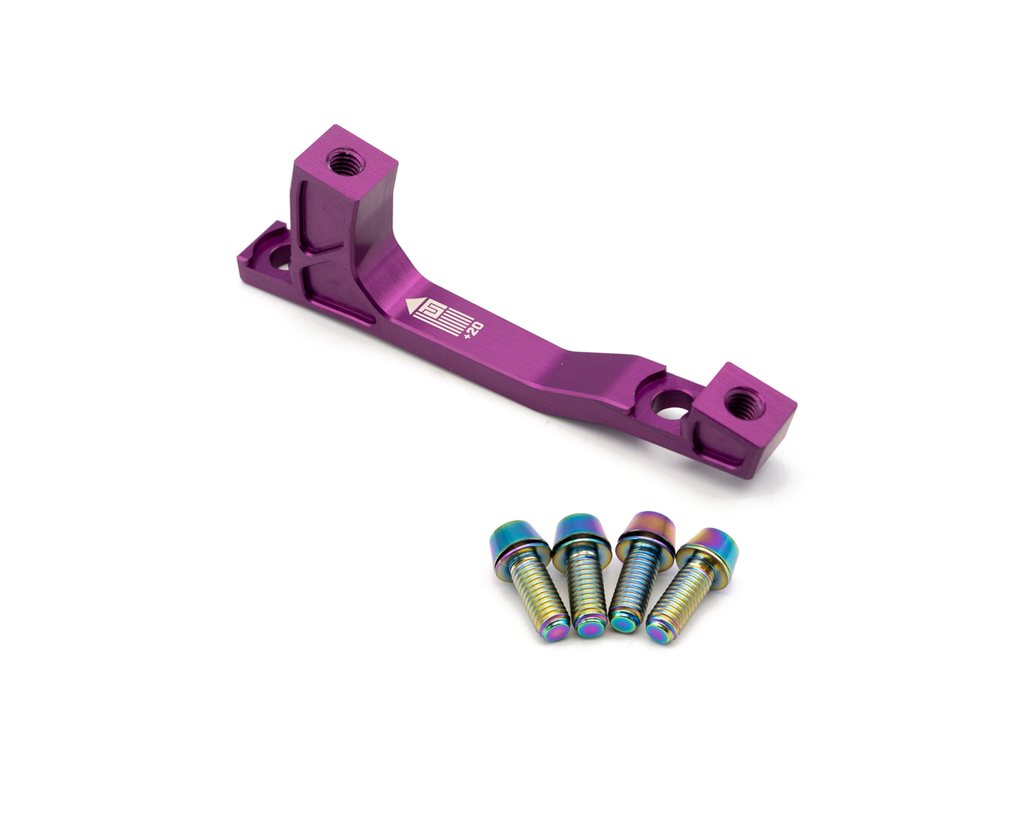 Mountain Bike Post Mount Disc Brake Adapter +20 160/180 PM