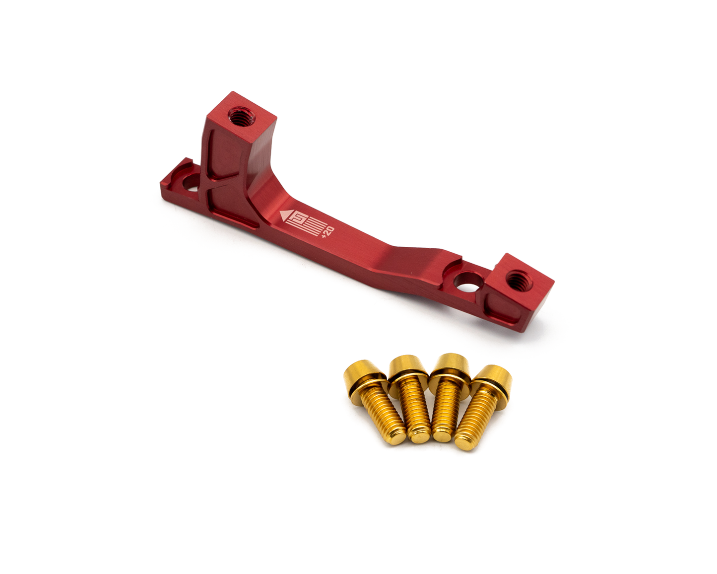 Mountain Bike Post Mount Disc Brake Adapter +20 160/180 PM
