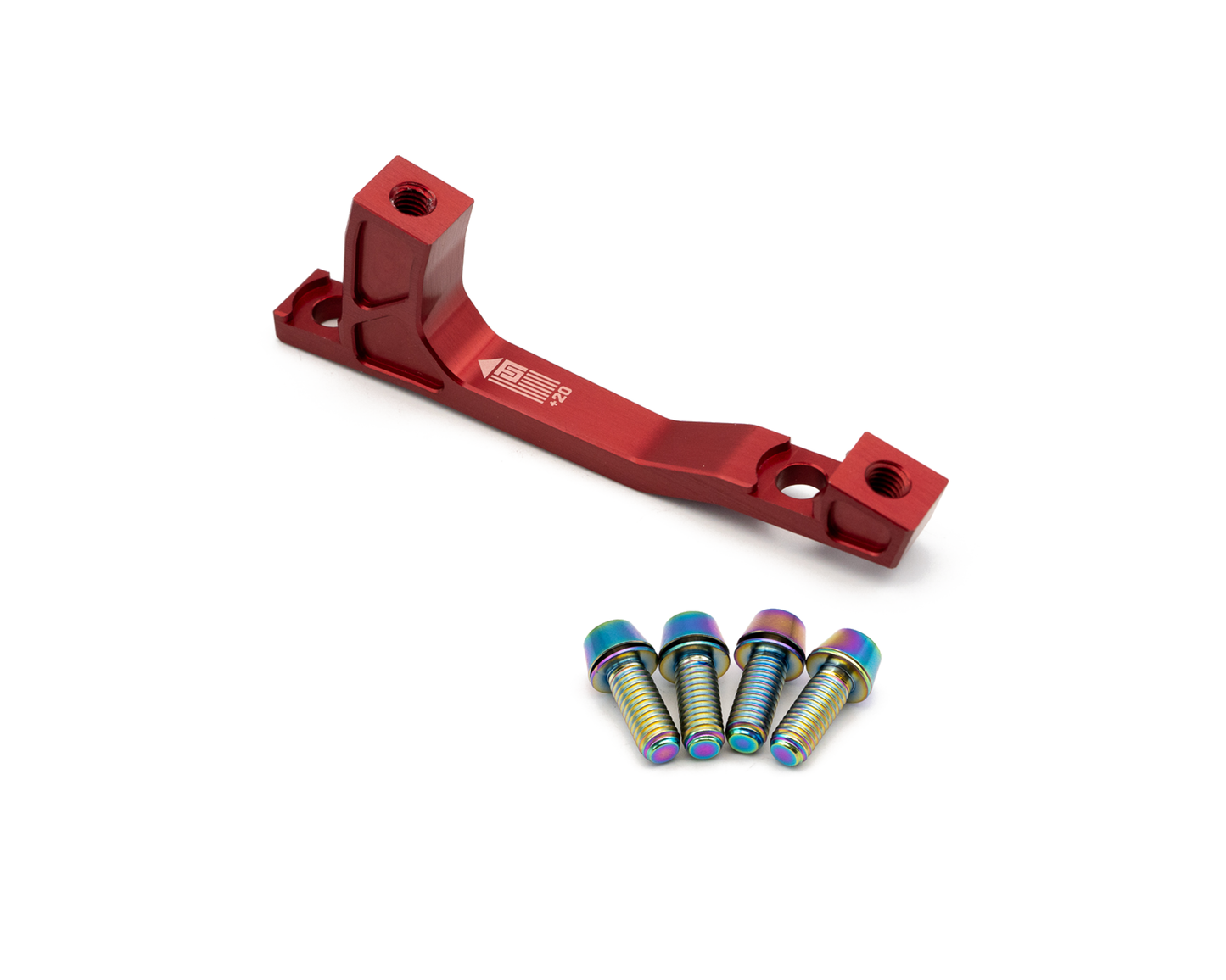 Mountain Bike Post Mount Disc Brake Adapter +20 160/180 PM