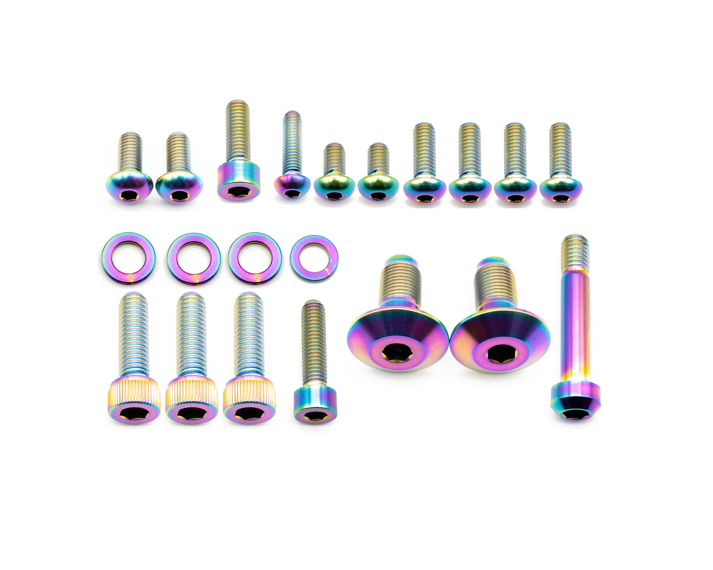 Santa Cruz Bronson Frame Bolt Kit - Titanium