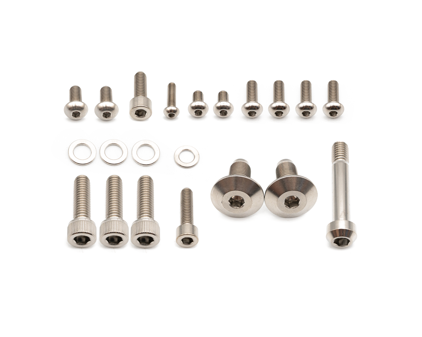 Santa Cruz Bronson Frame Bolt Kit - Titanium
