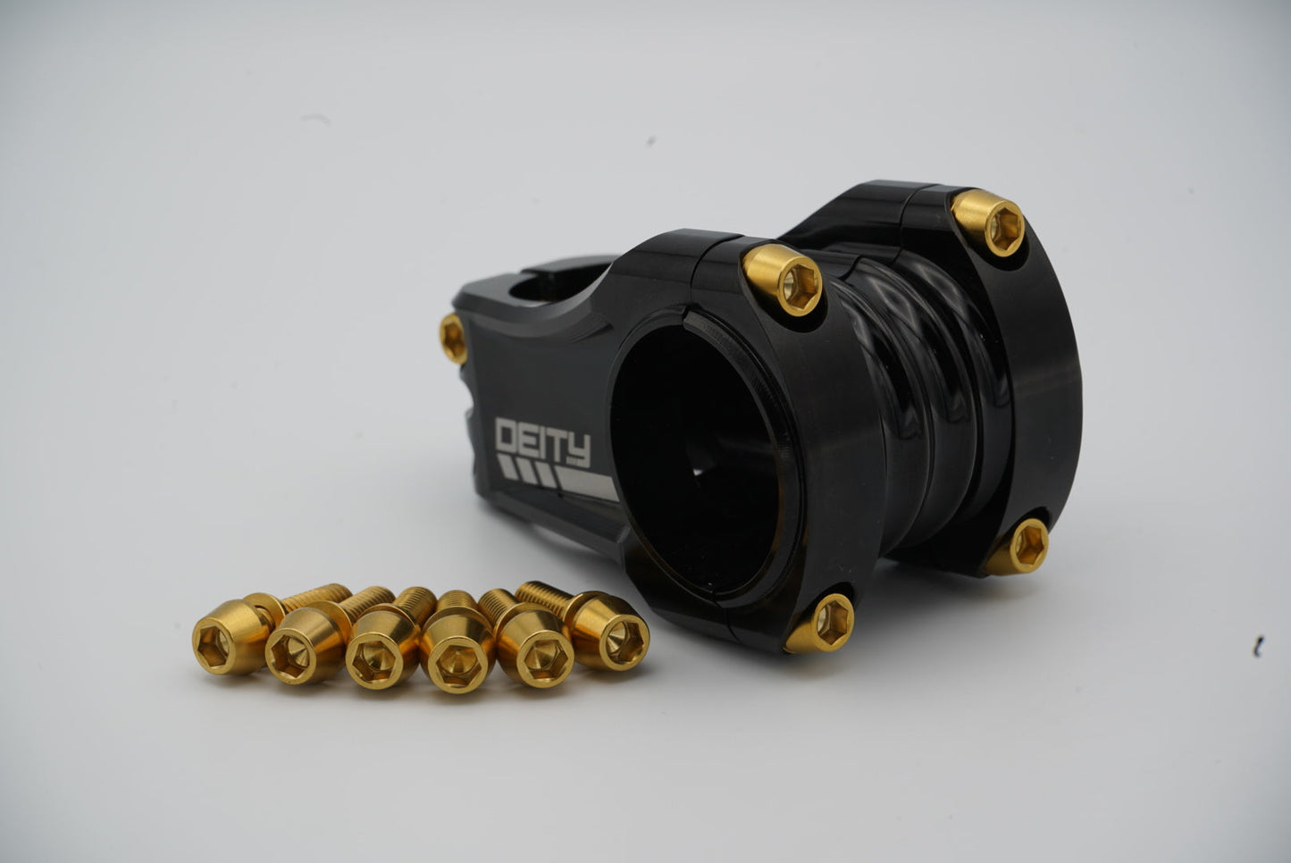 Deity Copperhead Stem Kit - Tapered Heads - Titanium