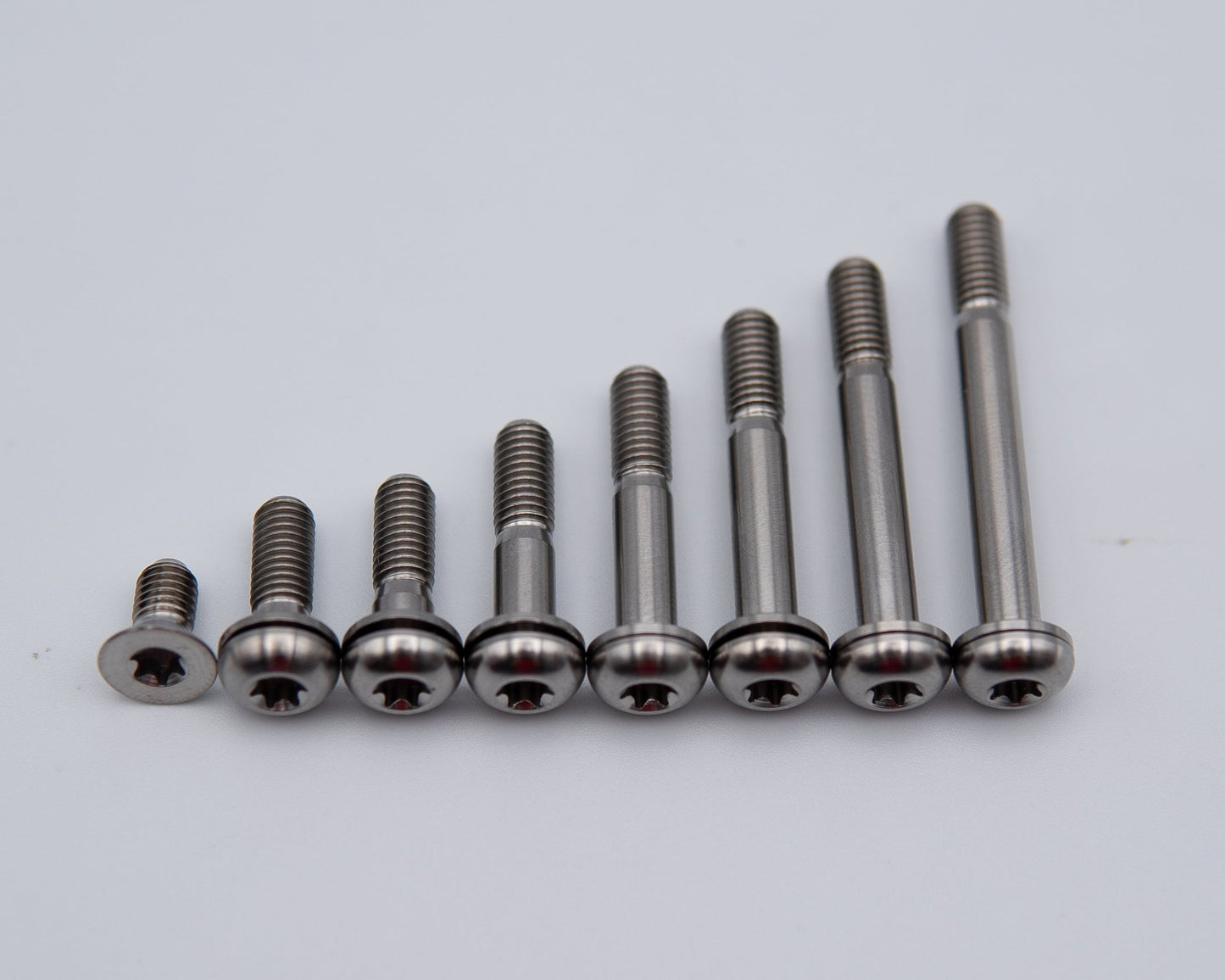 Flat Mount Caliper Bolts - Titanium