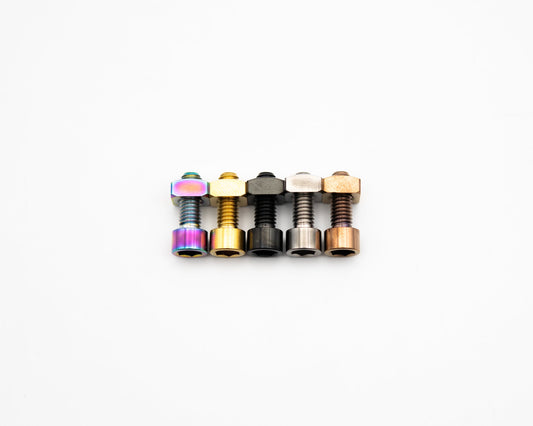 Fox Axle Titanium Pinch Bolt and Square Nut