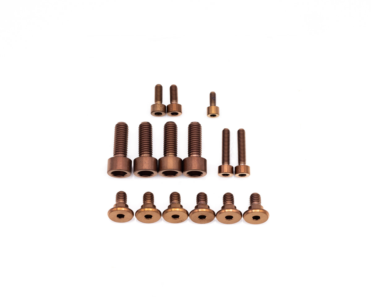 Fox Fork Titanium Bolt Kit