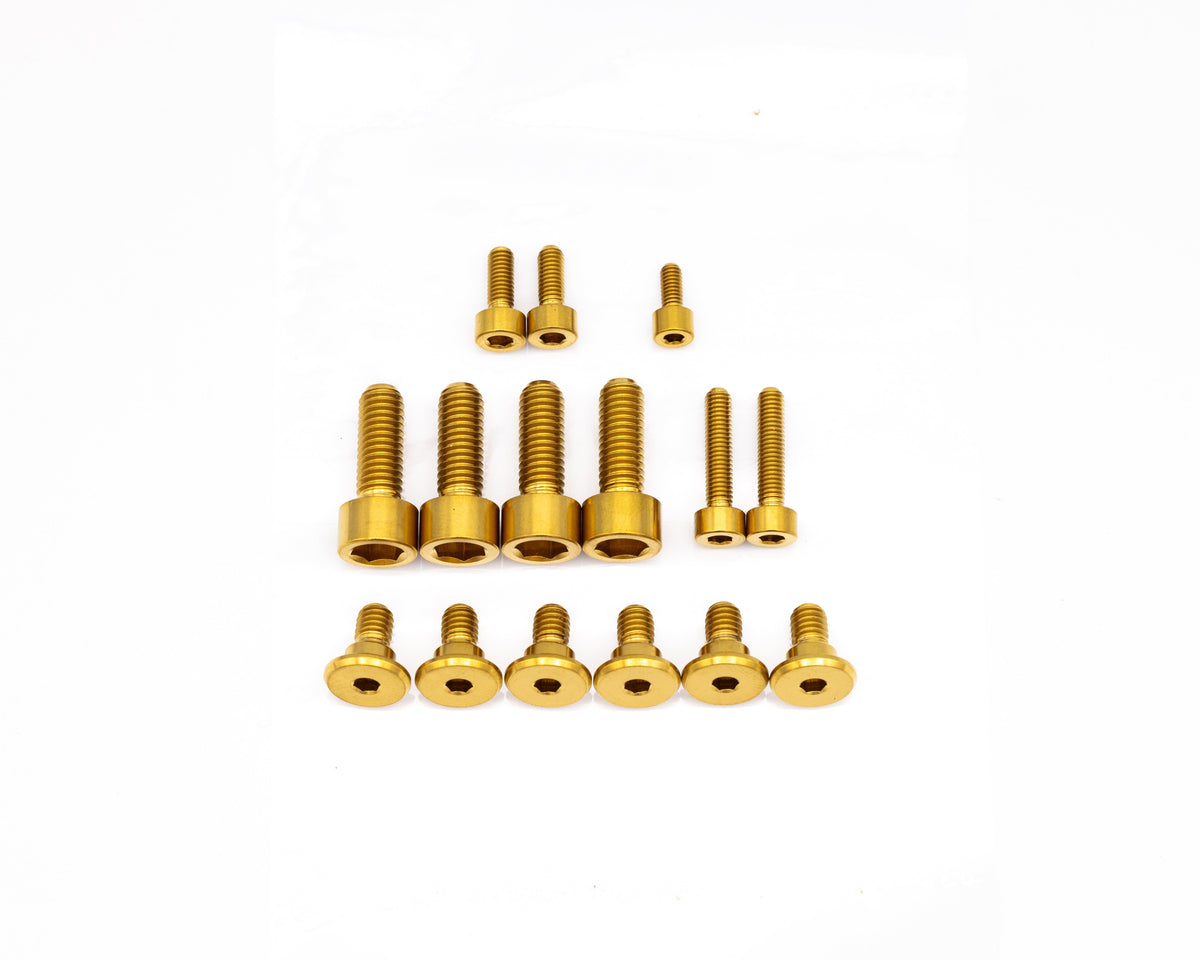 Fox Fork Titanium Bolt Kit