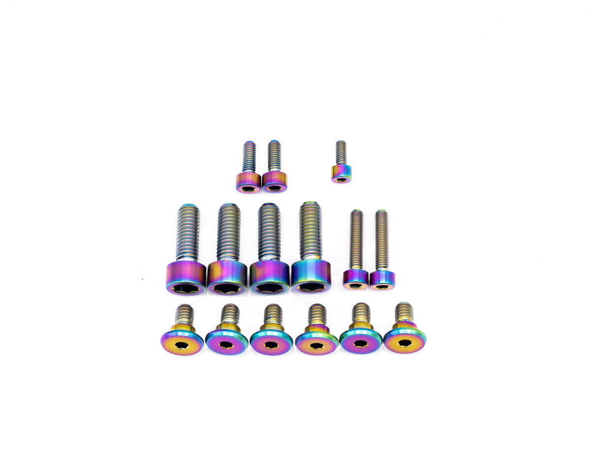 Fox Fork Titanium Bolt Kit