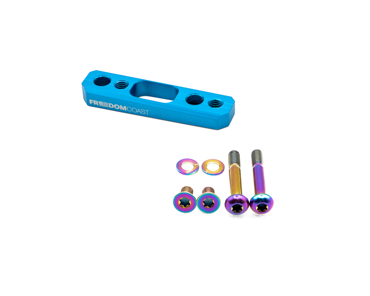 Flat Mount Disc Brake Adapter - Rear Brake - 17mm Bolts