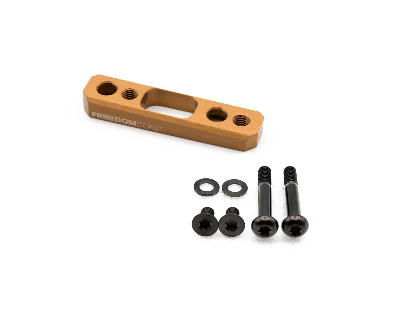 Flat Mount Disc Brake Adapter - Rear Brake - 17mm Bolts