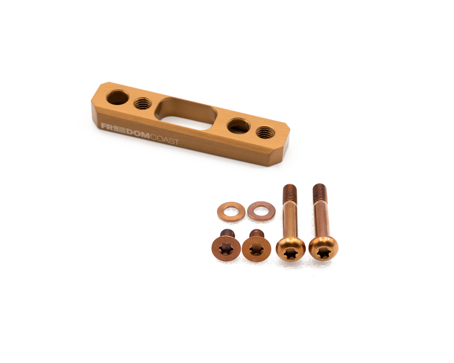 Flat Mount Disc Brake Adapter - Rear Brake - 17mm Bolts