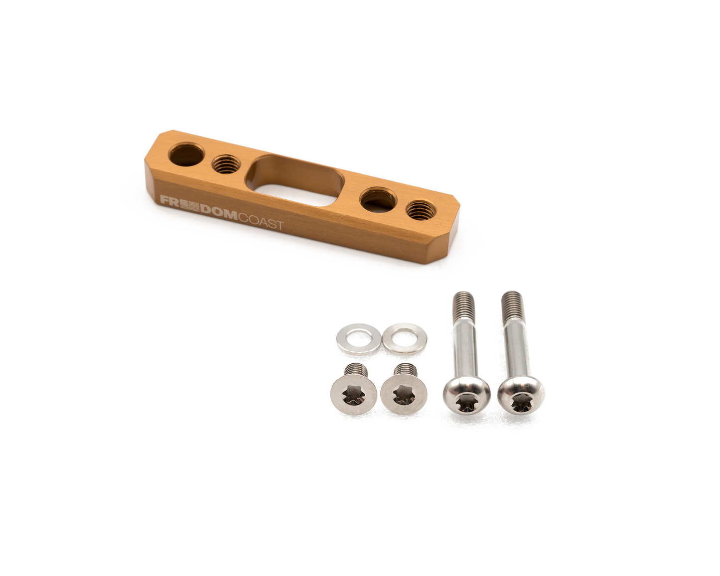 Flat Mount Disc Brake Adapter - Rear Brake - 17mm Bolts