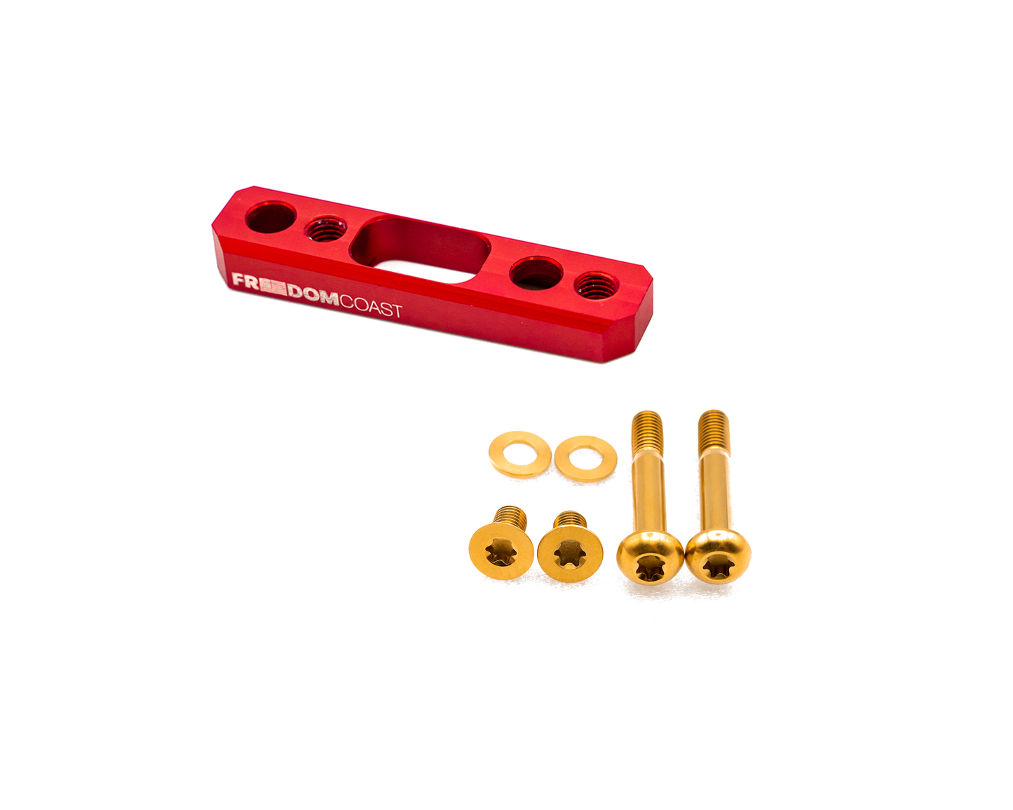 Flat Mount Disc Brake Adapter - Rear Brake - 17mm Bolts