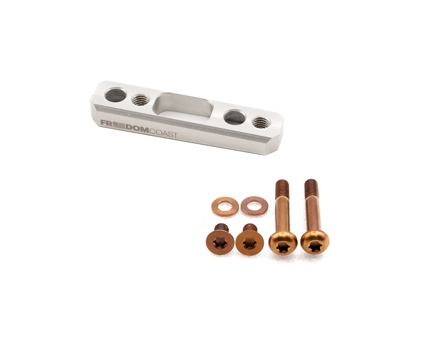 Flat Mount Disc Brake Adapter - Rear Brake - 17mm Bolts