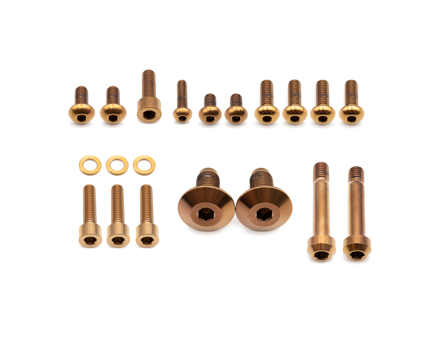 Santa Cruz Hightower Frame Bolt Kit - Titanium