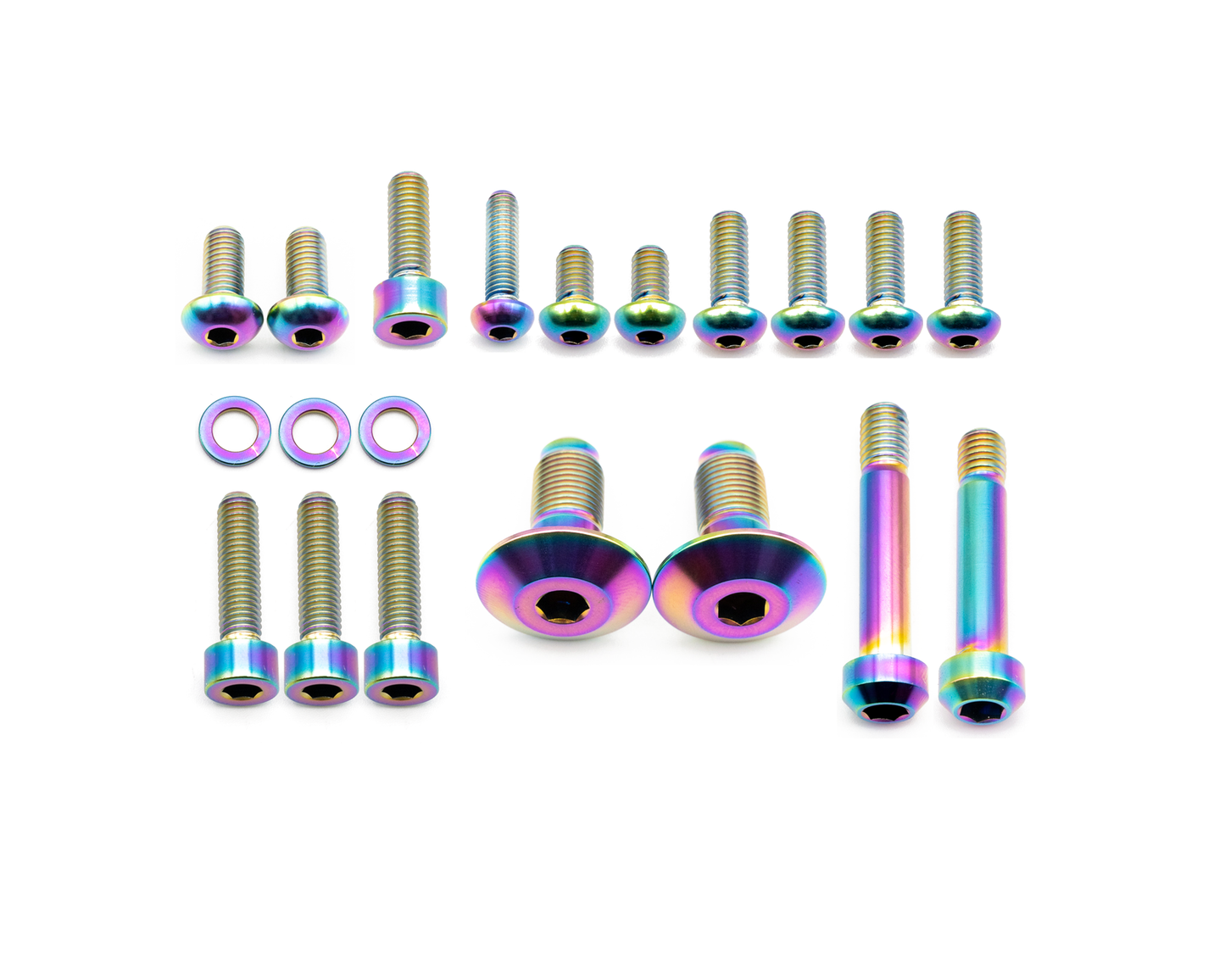 Santa Cruz Hightower Frame Bolt Kit - Titanium