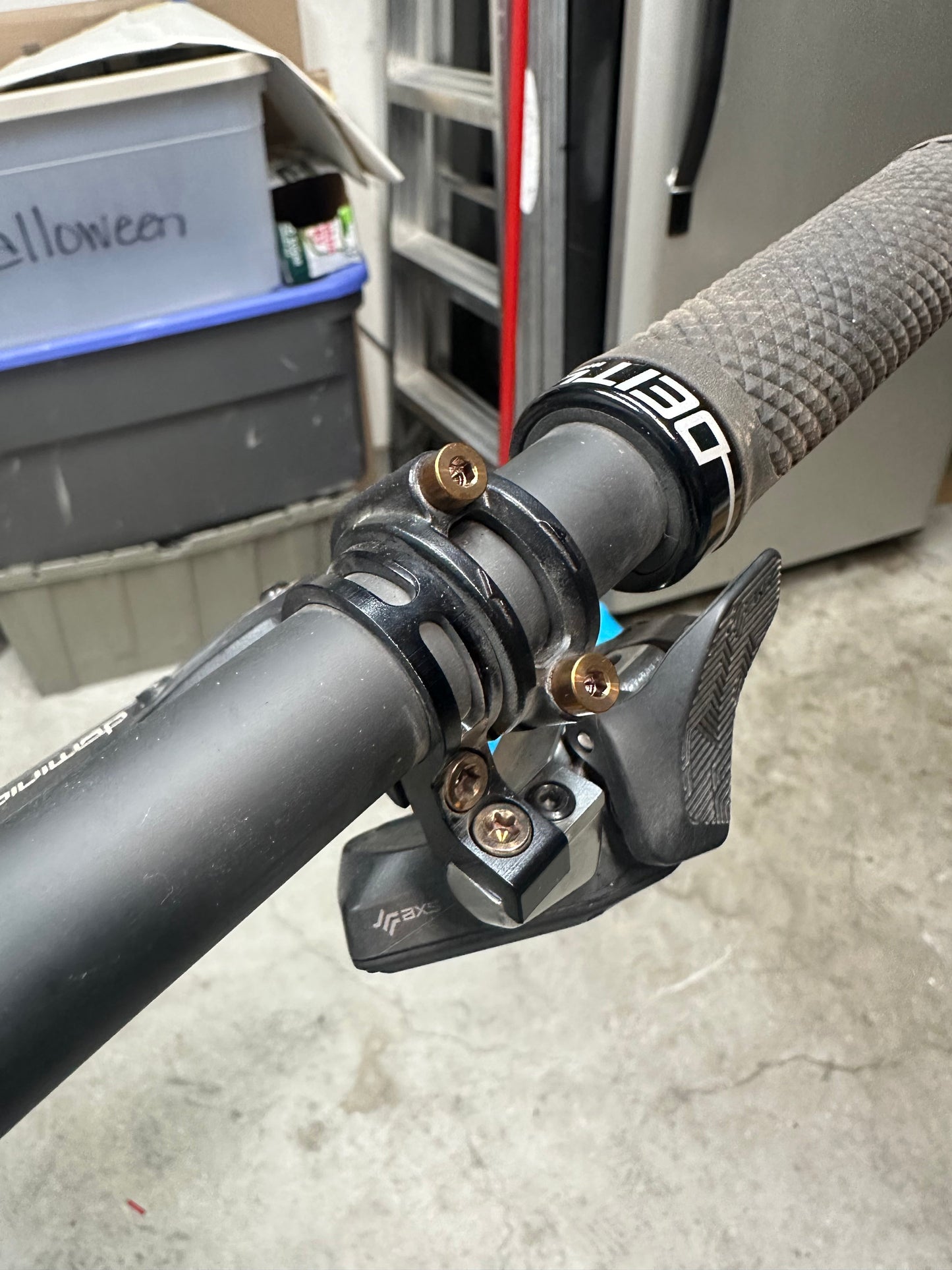 Hayes Dominion Brake Lever Clamp Bolt Set - Titanium