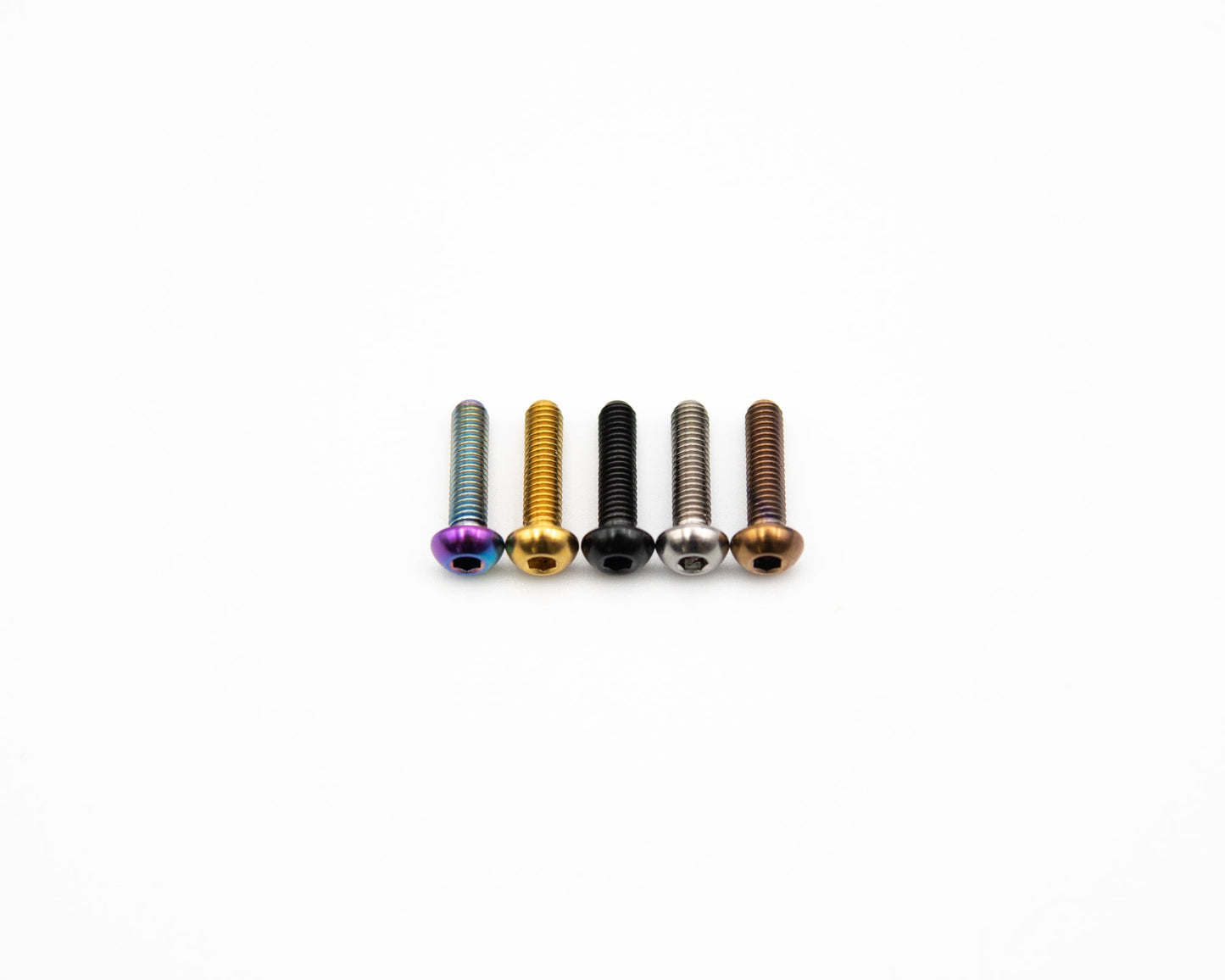 M3x12mm - Button Head - Titanium