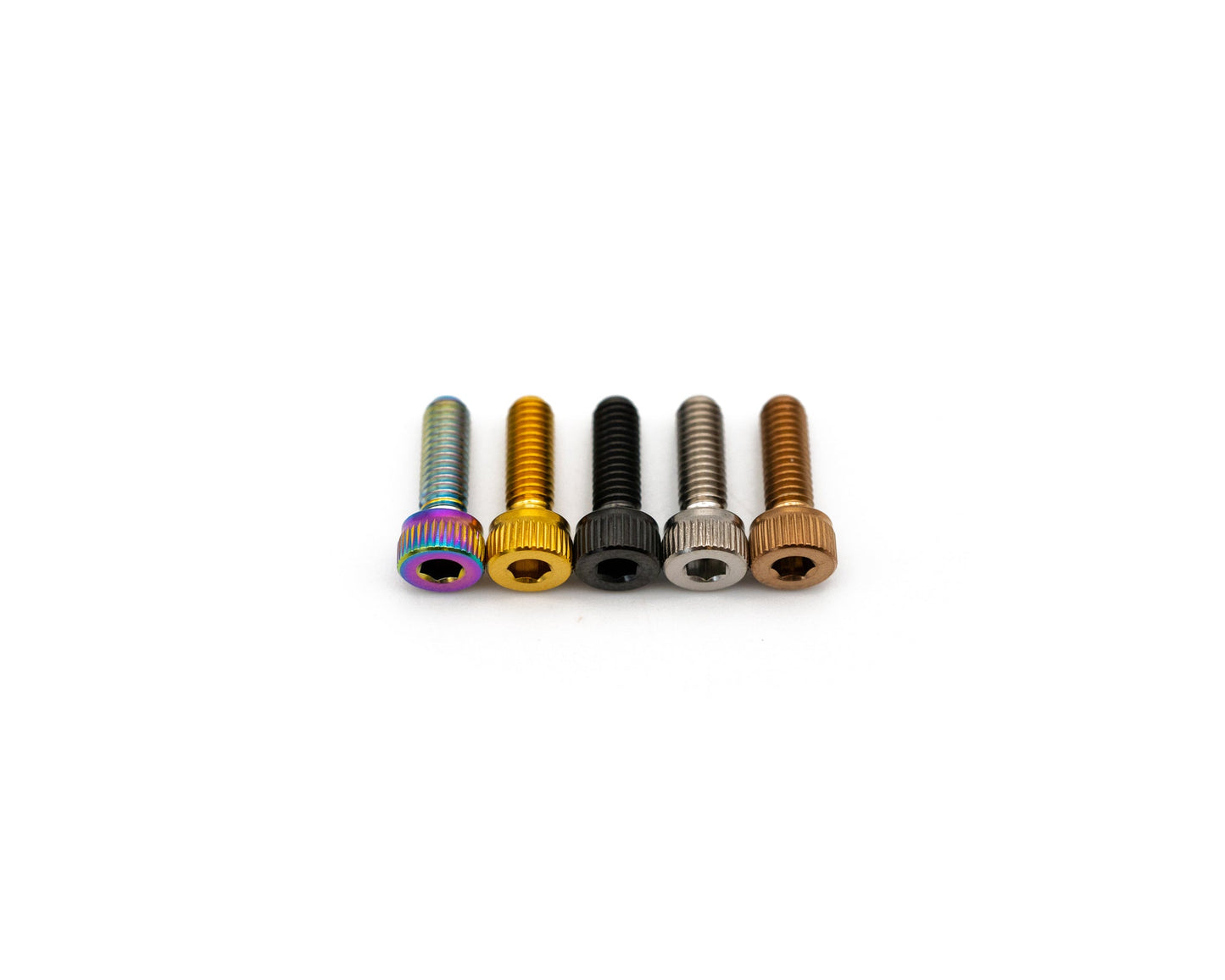 M4x12mm - Knurled Head - Titanium