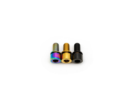 M6x12mm - Capped Head - Fixed Washer - Titanium