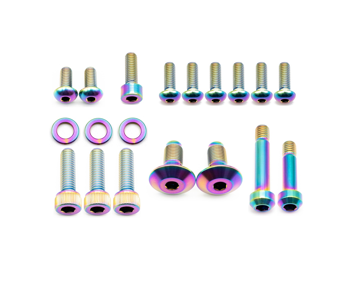Santa Cruz Megatower Frame Bolt Kit - Titanium