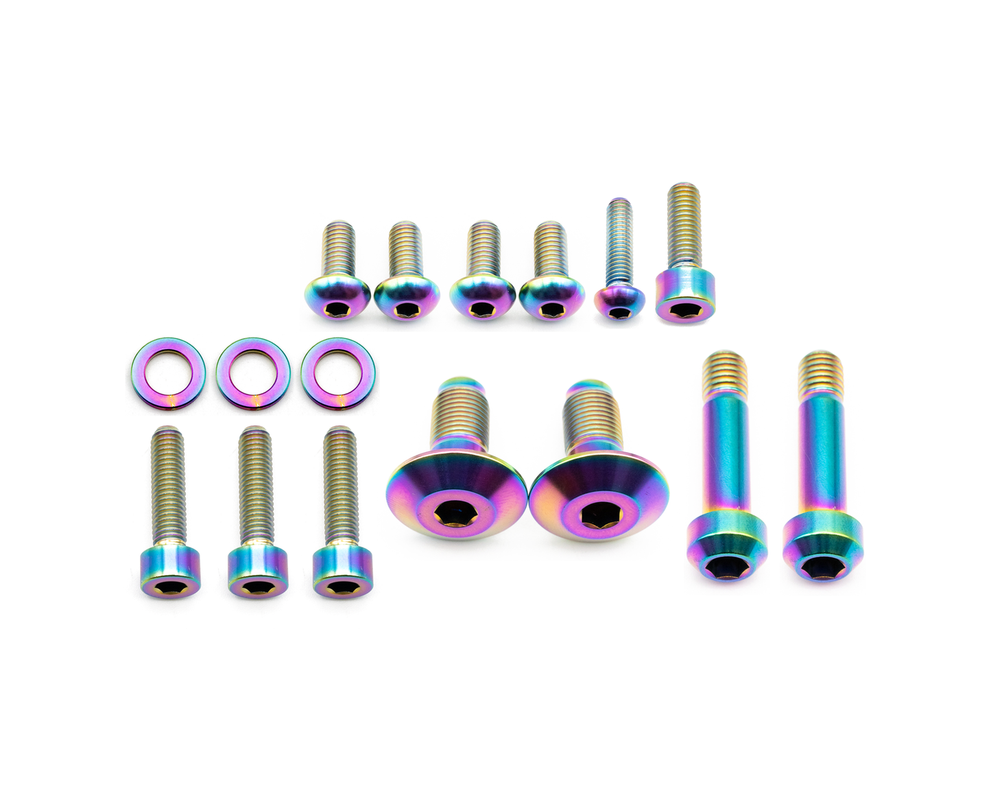 Santa Cruz Blur Frame Bolt Kit - Titanium