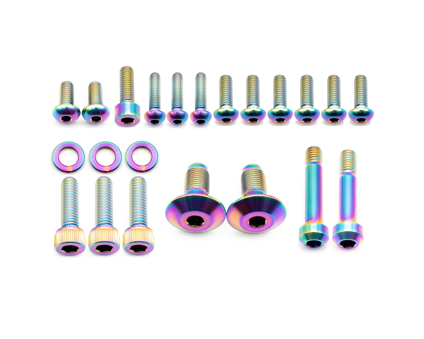 Santa Cruz Nomad Frame Bolt Kit - Titanium