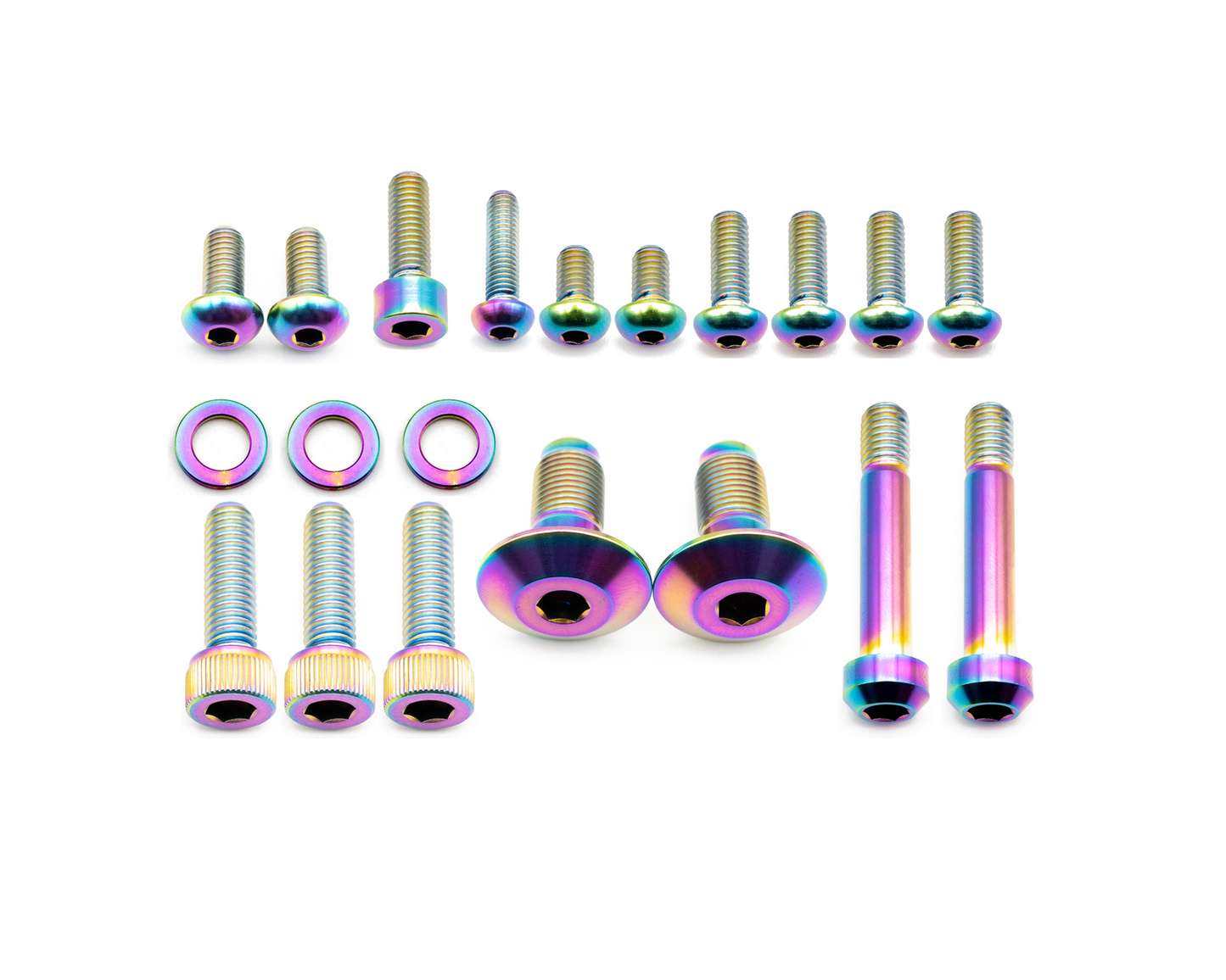 Santa Cruz Nomad Frame Bolt Kit - Titanium