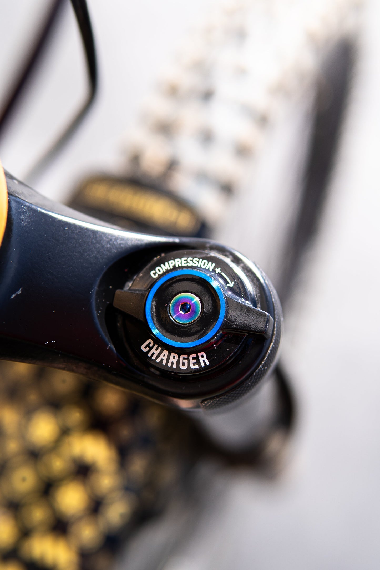 Rockshox Damper Compression Bolt - Titanium