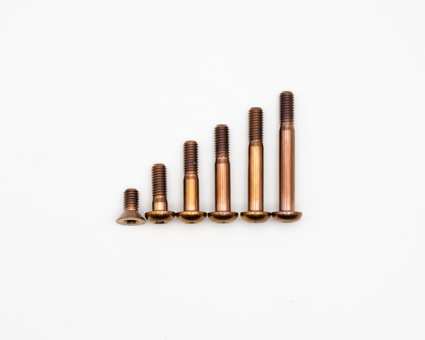 Flat Mount Caliper Bolts - Titanium