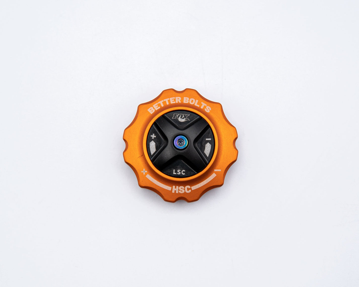Fox Top Cap Grip2 / Grip / Grip X2 / Grip X Dial Bolt - Titanium
