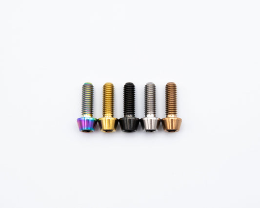 M5x15mm - Tapered Head - Titanium