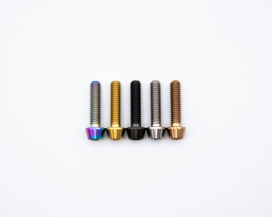 M5x20mm - Tapered Head - Titanium