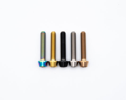 M5x25mm - Tapered Head - Titanium