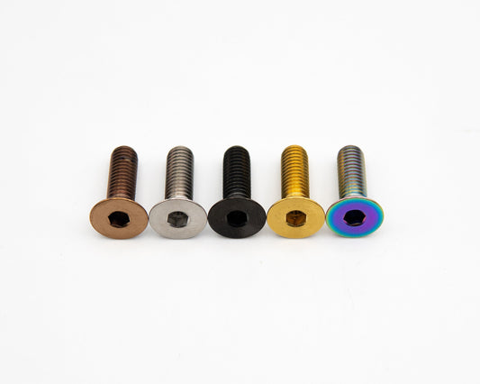 M6x20mm - Countersunk Head - Titanium