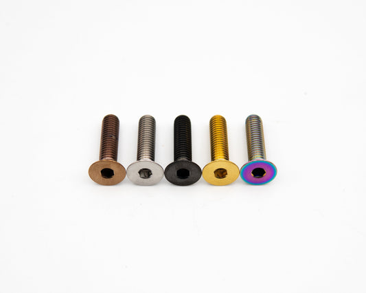 M6x25mm - Countersunk Head - Titanium