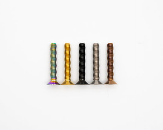 Headset Top Cap Bolt - M6x35mm - Countersunk Head - Titanium