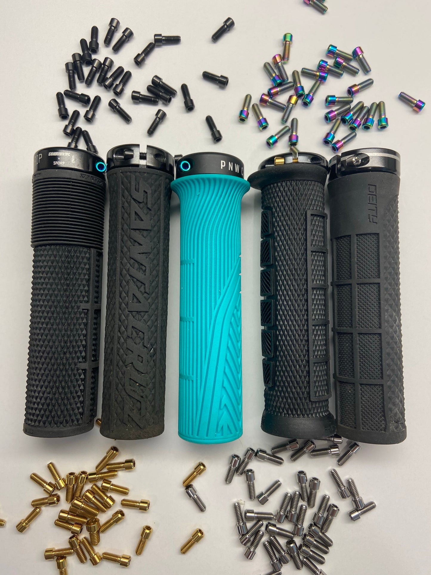 Lock-On Grip Bolt Set - Titanium