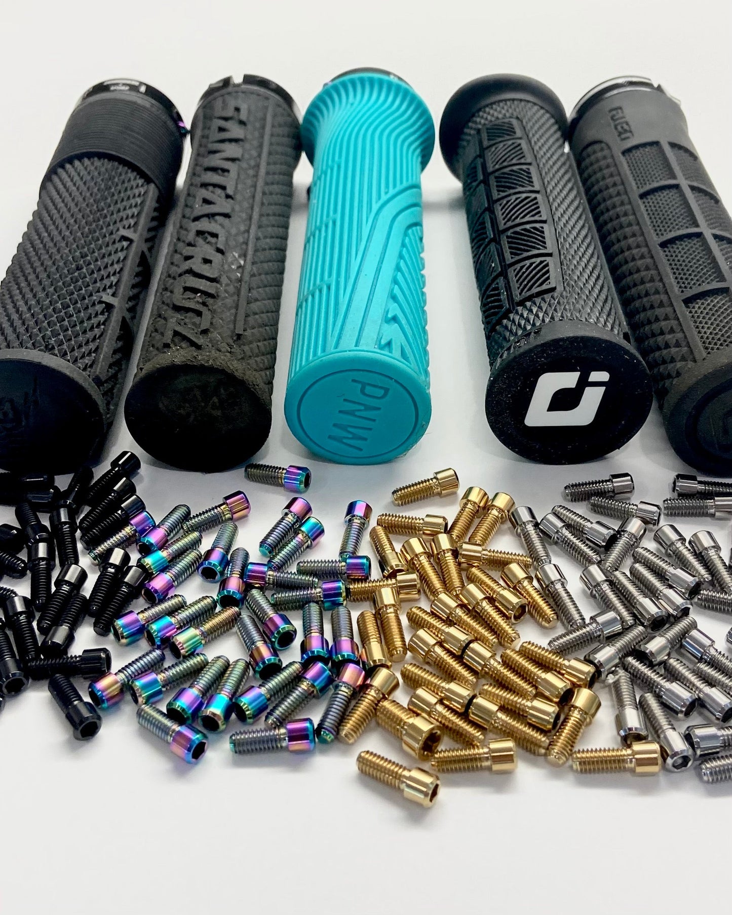Lock-On Grip Bolt Set - Titanium